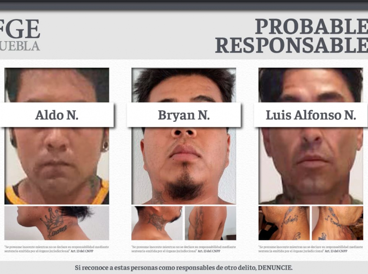 Esclarece Fiscalía Puebla el multihomicidio registrado en Atlixco el 8 de marzo